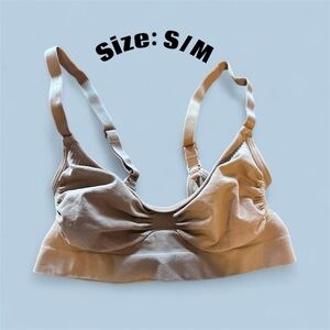 SKIMS Beige Scoop Neck Bralette.  L4